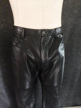 ZARA Vegan Leather Trousers